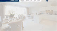 Desktop Screenshot of langham-homes.com