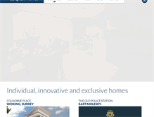 Tablet Screenshot of langham-homes.com